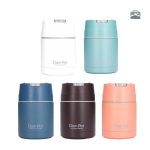 Boîte isotherme marron 750 ml en inox
