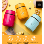 Lunch box durable en vert, parfaite pour vos repas à emporter