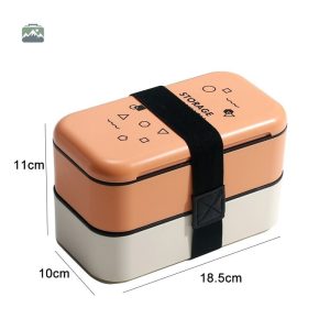 Lunch Box colorée pour repas à emporter