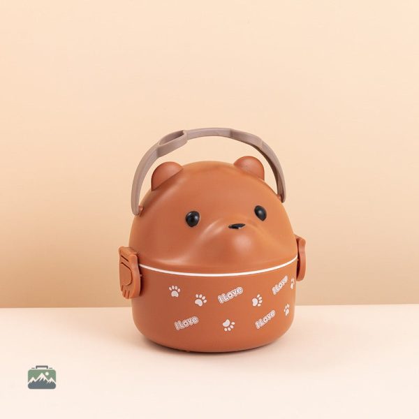 Lunch Box enfant ours colorée