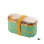 Lunch Box Ovale Verte