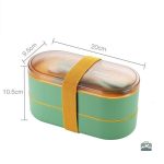 Lunch Box verte pour repas à emporter