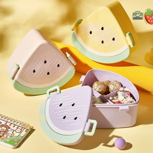 Lunch Box en forme de fruit pour un repas ludique