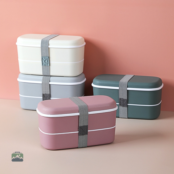 Boîte à lunch rose, parfaite pour une pause repas stylée