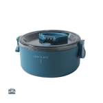 Lunch Box Ronde Bleue - 1 Étage