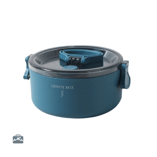 lunch-box-ronde-bleu-un-etage-1 Lunch Box Ronde Bleue - 1 Étage