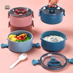 Lunch Box ronde, parfaite pour les déjeuners nomades