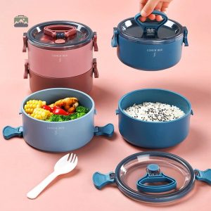 Lunch Box ronde, parfaite pour les déjeuners nomades