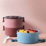 Lunch Box pratique, un étage pour un rangement facile