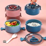 Déjeuner en toute simplicité avec cette Lunch Box Rouge