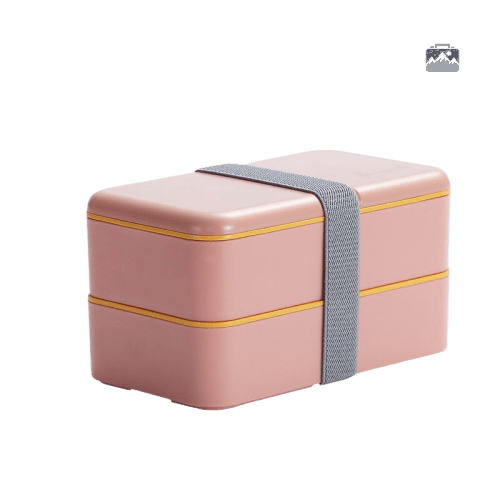 lunch-box-rose-1 Lunch Box Rose élégante pour repas à emporter