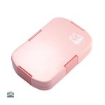 Lunch Box adorable rose avec motif de lapin