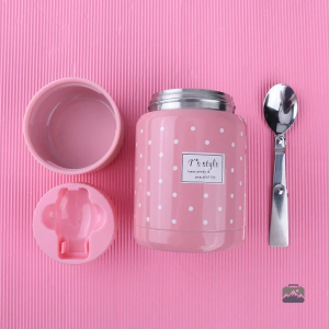 Boîte à Soupe design rose, idéale pour les soupes