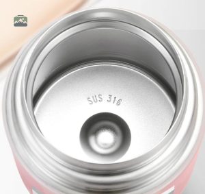 Contenant à soupe rose, fonctionnel et élégant