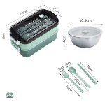 Lunch Box avec rangement compartimenté pratique