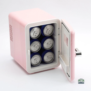 Glacière électrique compacte et colorée, 4 litres de capacité