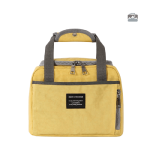 Mini glacière souple jaune pour le transport d'aliments
