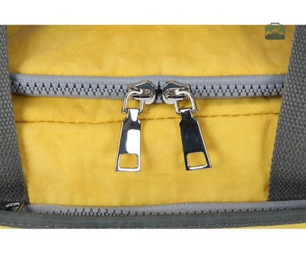 Accessoire de fraîcheur, mini glacière souple jaune