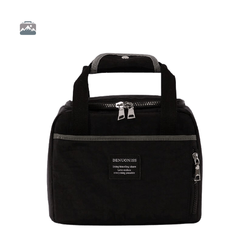 mini-glaciere-souple-noire-1 Mini Glacière Souple Noire pour transport pratique de boissons