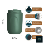 Mug pratique avec design moderne pour boissons à emporter