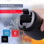 Mini mug isolé, accessoire incontournable pour les aventuriers
