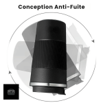 Mug isotherme en acier pour café