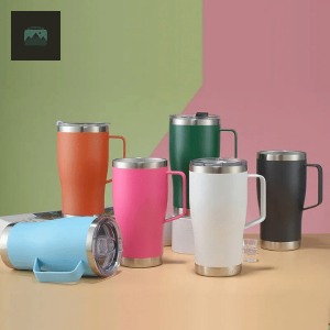 Mug isotherme en inox pour boissons chaudes et froides