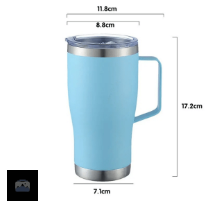 Mug isotherme inox, garde la température des boissons