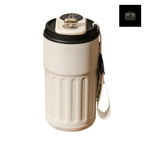 Mug isotherme avec technologie de maintien de température
