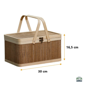 Panier de pique-nique élégant et pratique