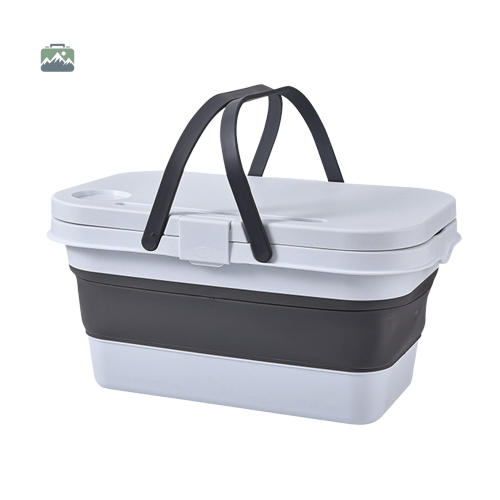 panier-pique-nique-gris-1-1 Panier pique-nique gris élégant et pratique pour vos sorties