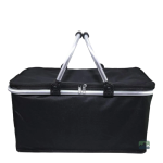 Panier pique-nique noir élégant et pratique
