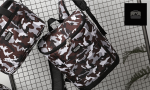 Sac à dos glacière compact, design camouflage pour enfants
