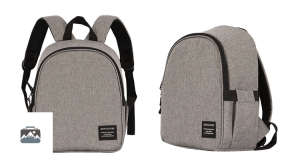Isotherme et stylé, ce petit sac à dos gris