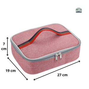 Glacière souple compacte couleur rose