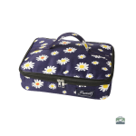 Petite pochette isotherme chrysanthème pour repas