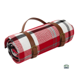 Plaid pique-nique imperméable rouge