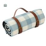 Plaid Pique-Nique Vichy Bleu et Blanc