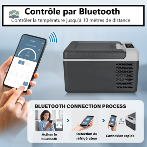 Glacière électrique pour entretien des boissons