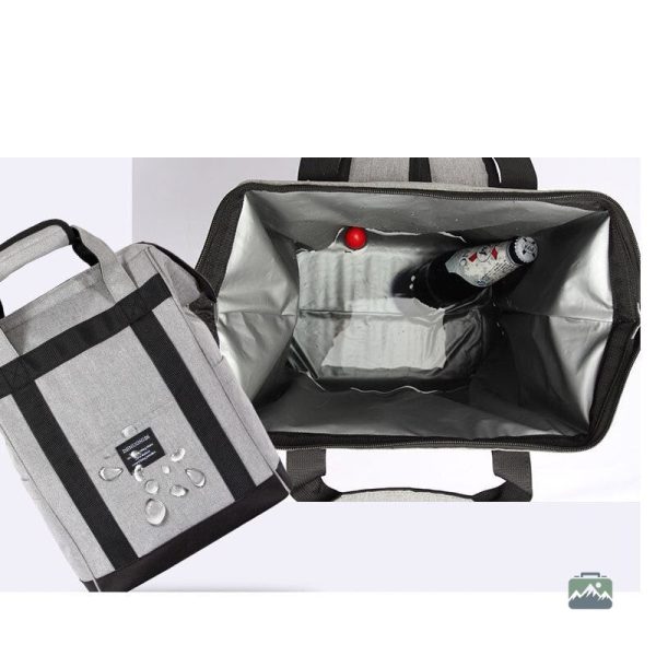 Sac à Dos Isotherme Bleu, pratique pour pique-niques et randonnées