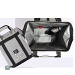 Sac à dos pratique en gris pour excursions et pique-niques