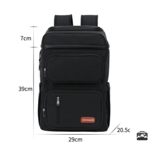 Sac à Dos Glacière Noir pour pique-niques et sorties