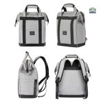 Sac isotherme pratique en noir, idéal pour les activités en plein air