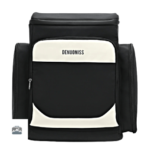 Sac à dos isotherme noir et blanc
