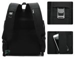 Glacière portable en noir et blanc pour aliments frais