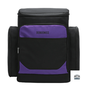 Sac à Dos Isotherme Noir et Violet