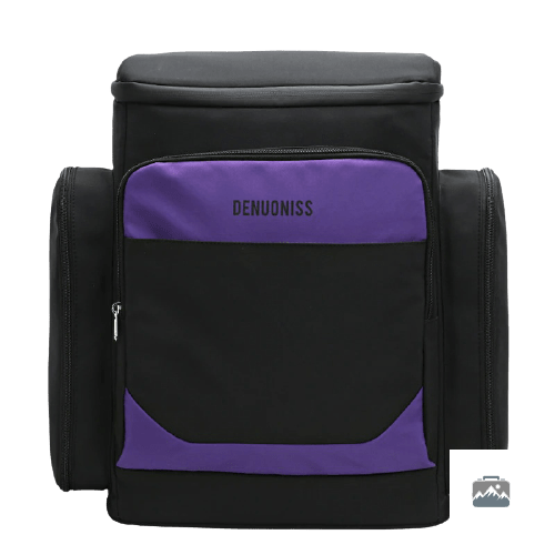 sac-a-dos-glaciere-noir-et-violet-1 Sac à Dos Isotherme Noir et Violet