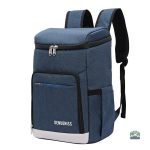 Sac à dos isotherme bleu pour le transport alimentaire