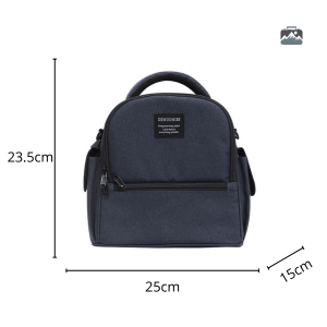 Sac isotherme bleu pratique pour pique-niques et sorties