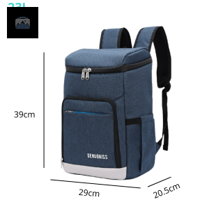 Sac isotherme pratique en bleu pour pique-nique